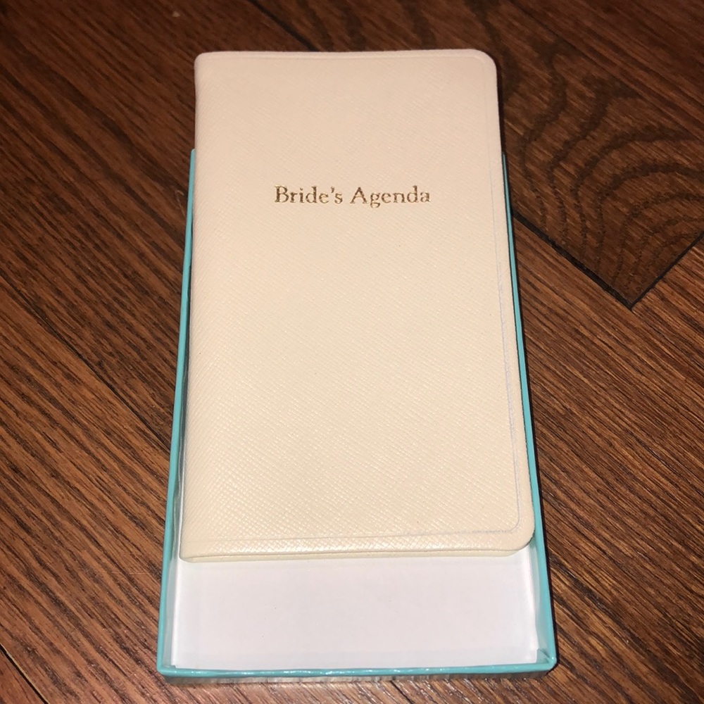 Brand new Tiffany & Co. Bride’s Agenda booklet